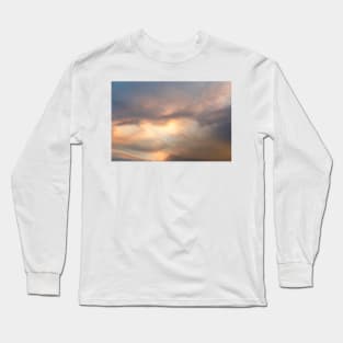 Heavenly Summer Sunset Sky Long Sleeve T-Shirt